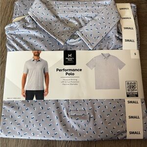 Gray Performance Polo